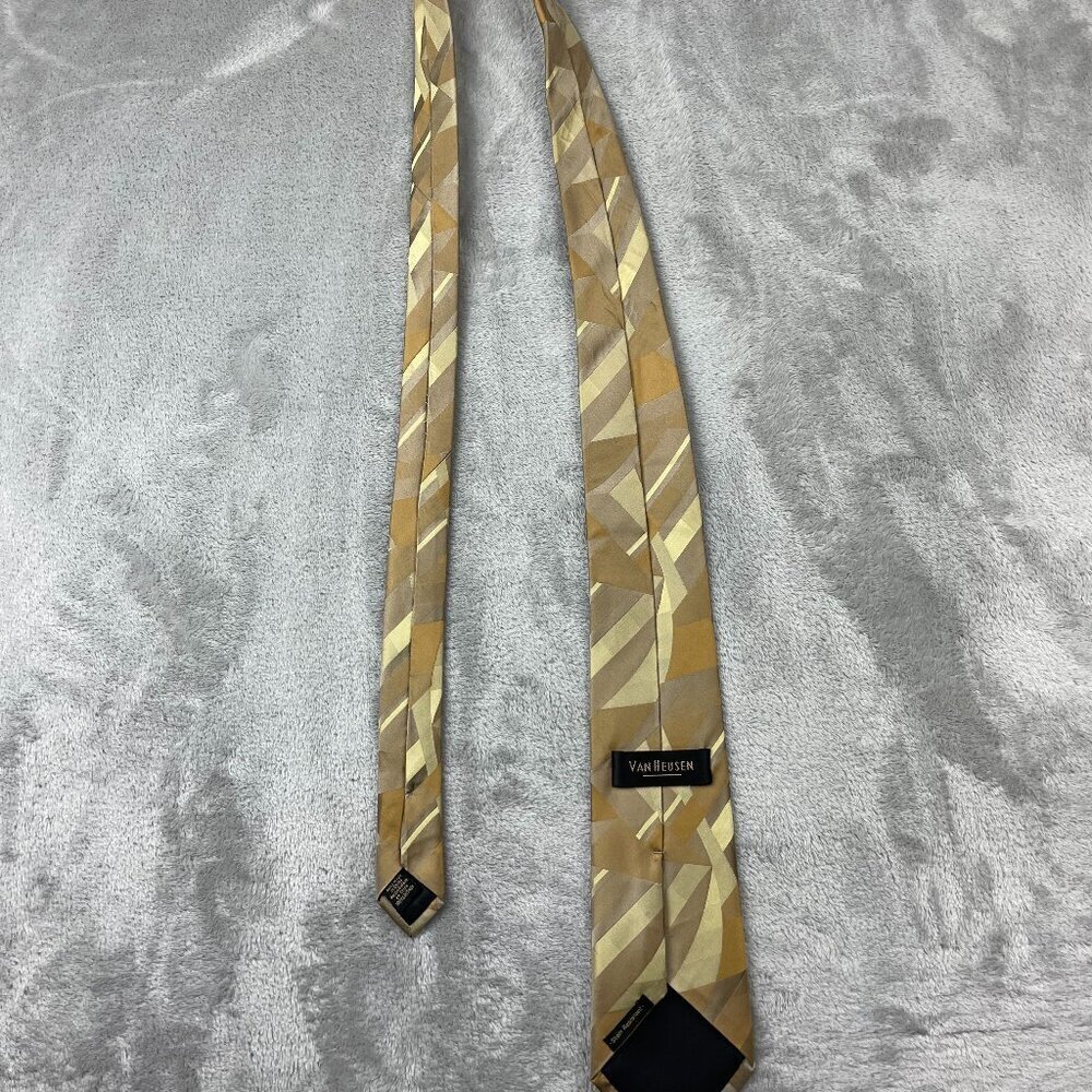 Van Heusen Men's Modern Classic 100% Silk Neck Tie - Picture 4 of 6